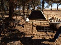 Streamed weaner pen au a