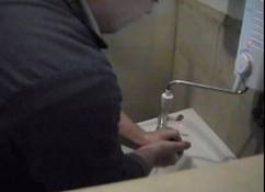 AI collection washing hands 