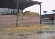 Security straw barn