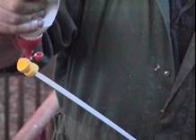 AI gel onto catheter details