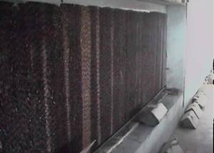 Air evaporative cooling