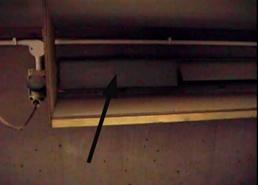 Air inlet stuck arrow