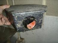Sec rodent control bait box bait